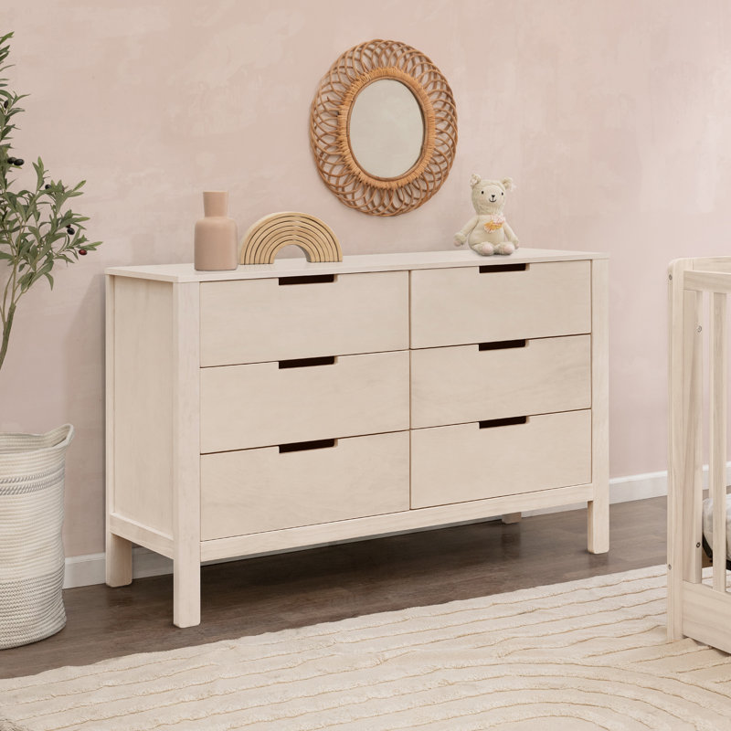Colby 6-Drawer 51.25" W Double Dresser - Modern Style