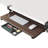 Keyboard Tray Under Desk, Pull Out Keyboard & Mouse Tray with C Clamp Mount, Sliding Keyboard Holder for Desk, 11.8 inch Large Slide-Out Platform Computer Drawer for Typing-349482719