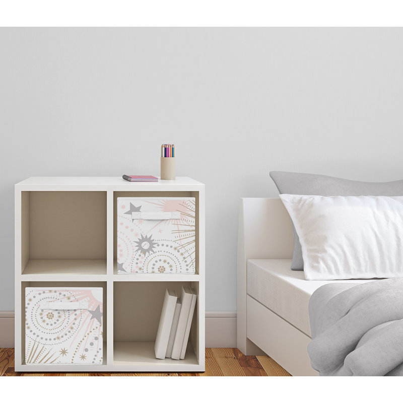 Celestial Fabric Storage Bin