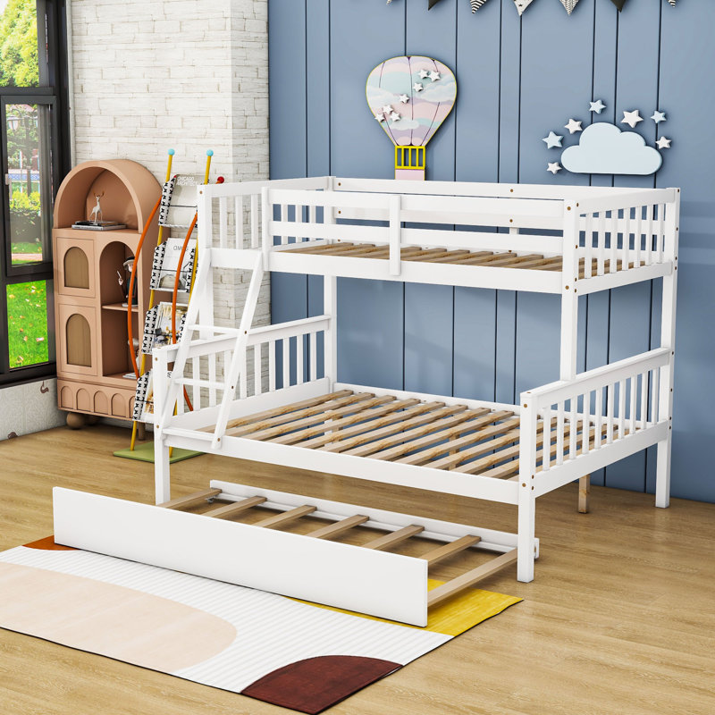 Lit superposé convertible Holzworth, Blanc