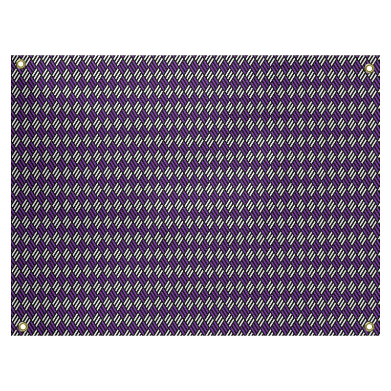 Tapisserie «Avicia Stripe Diamonds» par Katelyn Elizabeth, H 91 po x l 107,5 po, Intérieur