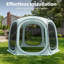 Tente de pavillon d'extérieur avec moustiquaire werph 10FT-124930596-124930597
