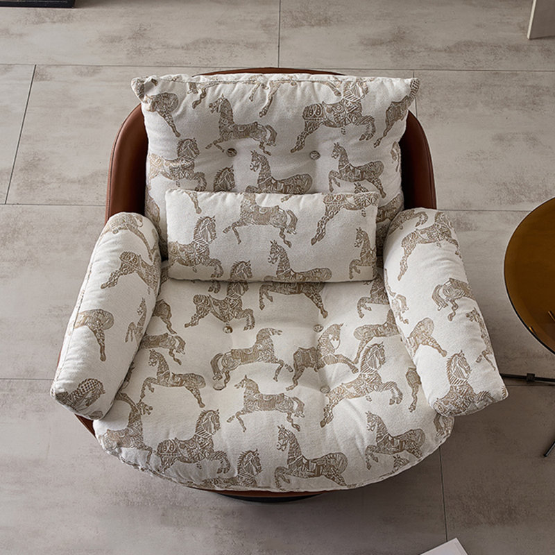 Fauteuil inclinable pivotant moderne