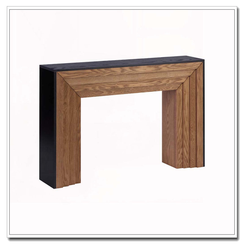 Console 47 po en bois moderne, table d'entrée, table de canapé - Design rustique et contemporain