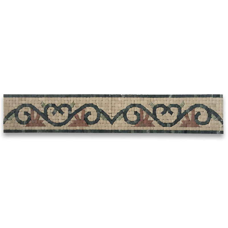 Carrelage mural en mosaïque 4 po x 4 po