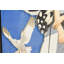 Wings Fusion Painting - Floater Frame Print on Canvas