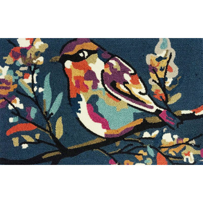 Automne, aquarelle, oiseau_25784