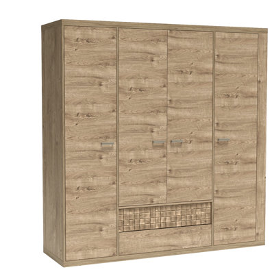 4 Door Laminate Wardrobe