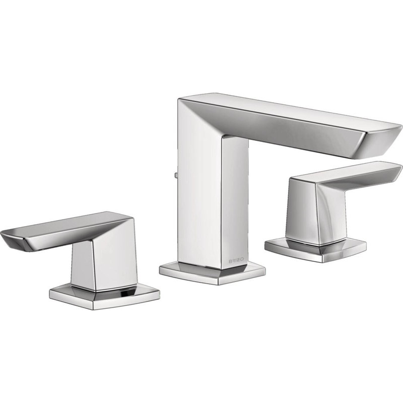 Vettis Widespread Lavatory Faucet, Polished Chrome, 1.5