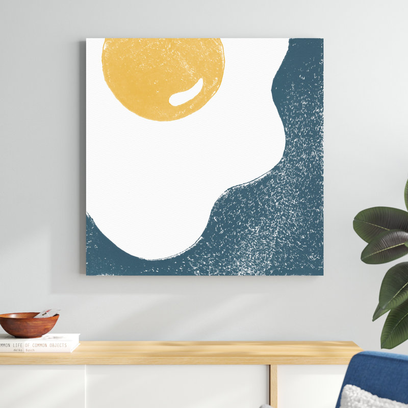 «Sunny Side I» par Moira Hershey - peinture sur toile tendue, H 36 po x l 36 po