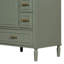 Meuble-lavabo moderne de 24 po avec lavabo en céramique, porte à fermeture en douceur, 3 tiroirs, poignées dorées et support pour rangement compact (ancien SKU: N729P373272F)-1108684104