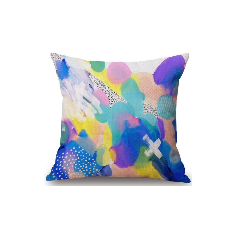 Coussin décoratif en lin 