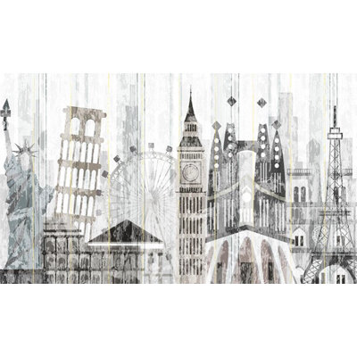 Peel & Stick Geometric;Single Image Wall Mural