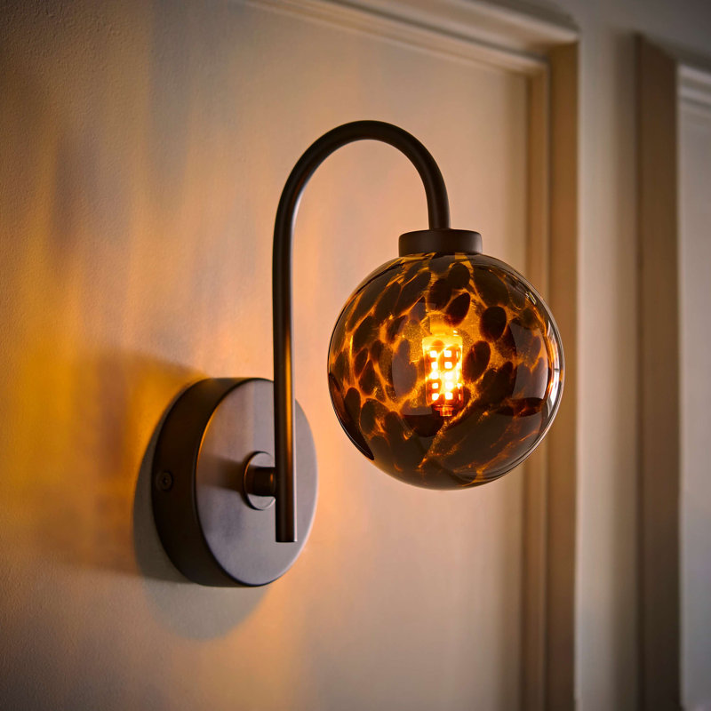 Wall Sconce, Matte Black, No