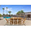 Outdoor 9 - Piece Teak Dining Set with Cushions
