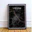Vienna City Map - Unframed Graphic Art Print on Paper-1098951849-1098951851