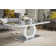 Reculver Unique Halo High Gloss Coffee Table - Modern Design Living Room Table