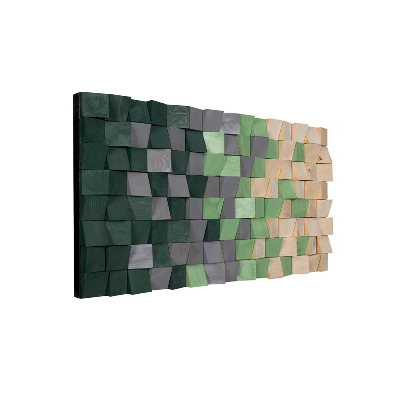 Wooden Picture Spring Colours