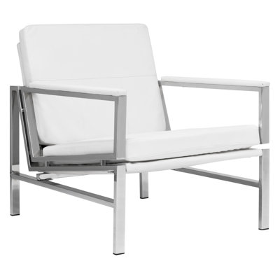 Varnado Faux Leather Armchair