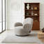Chaise d'appoint pour le salon avec fonction pivotante-239114632