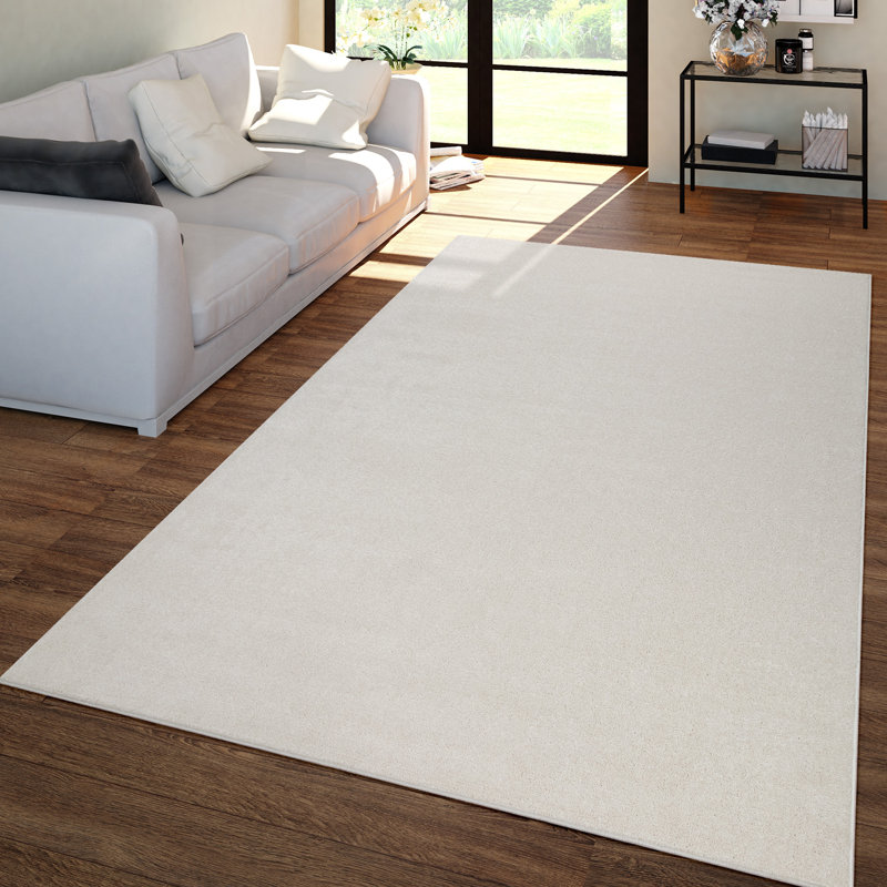 Tapis rectangulaire en polypropylène de couleur unie Lionville, Rectangle 3 pi 11 po x 5 pi 7 po