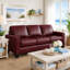 Ensemble de salon en cuir véritable 2 pièces Deboer-747972828