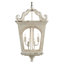 Lustre en bois à quatre lumières