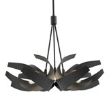 Corona 6 - Light Unique/Statement Geometric Chandelier