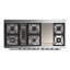 Majestic III Series 60 Inch Dual Fuel Range with 7 Sealed Burners, Griddle, in Blue Grey (Liquid Propane, Burnished Trim)-117886129-117886138-117886139