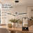 1-Light Dimmable Integrated LED Chandelier