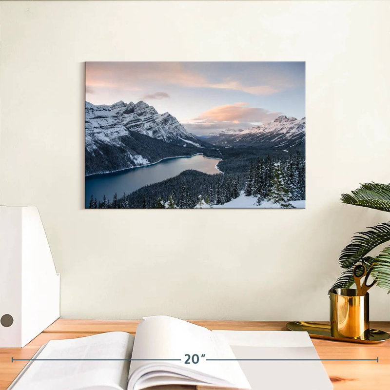 Kerrick Snowy Banff, 8" H x 12" W