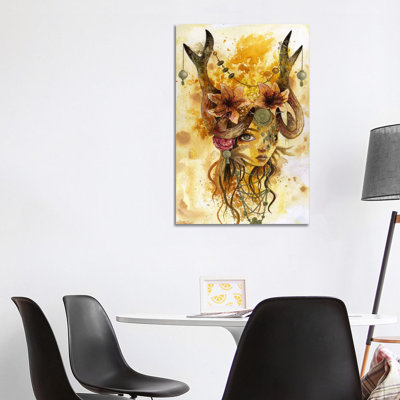 Autumn's Sun by Megan Majewski - Wrapped Canvas Painting