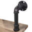 Holloway 3 Piece Tiered Industrial Pipe Shelves-1048455769