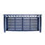 Banc en bois bleu marine attrayant pour l'intérieur et l'extérieur