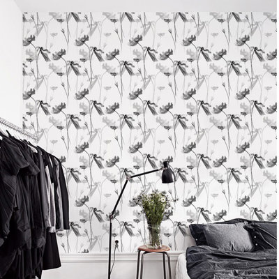 Blacke Matte Mural