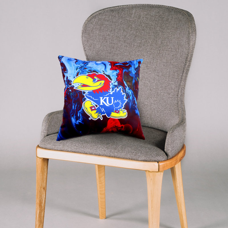 NCAA Throw Pillow, Kansas Jayhawks