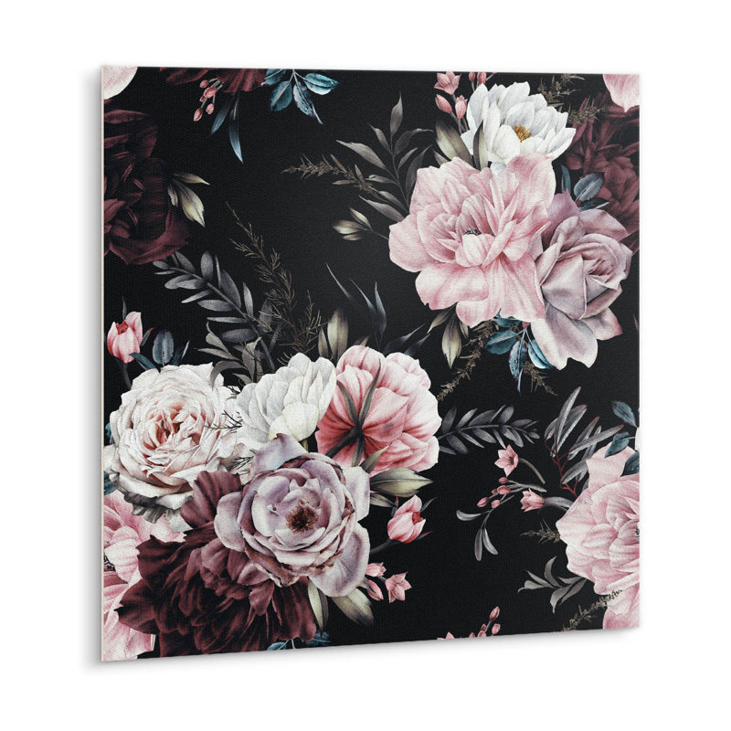 Aukeem 30 x 30 cm PVC Tile in Black
