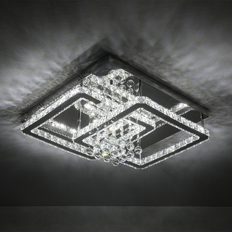Aunah LED Semi Flush Mount