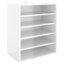  Armoire à chaussures en bois d'ingénierie blanc lustré 23,6 x 13,8 x 27,6 po-891671715