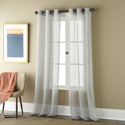 Stackhouse Semi Sheer Curtain Pair