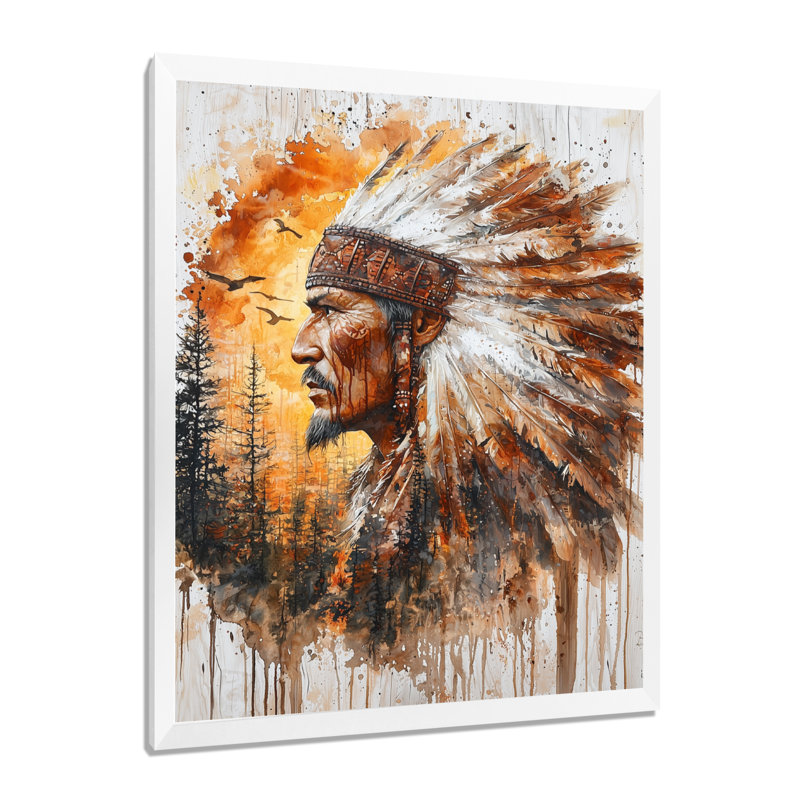 Hartness - gens, impressions sur toile, H 20 po x l 12 po, Picture Frame Print, Blanc