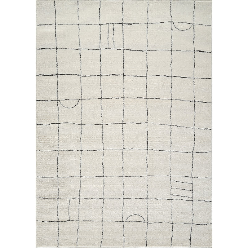Abstract Area Rug, Rectangle 200 x 275cm