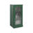 100% Solid Wood 16.5" Bathroom Cabinet with Clear Glass Door and Adjustable Shelves-344632482