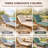Outdoor Solid Acacia Wood Chaise Lounge, Cushion Included-1669320359