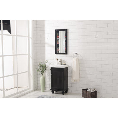Ensemble de meuble-lavabo simple 17 po Gros