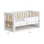 Turin Cot Bed with Mattress