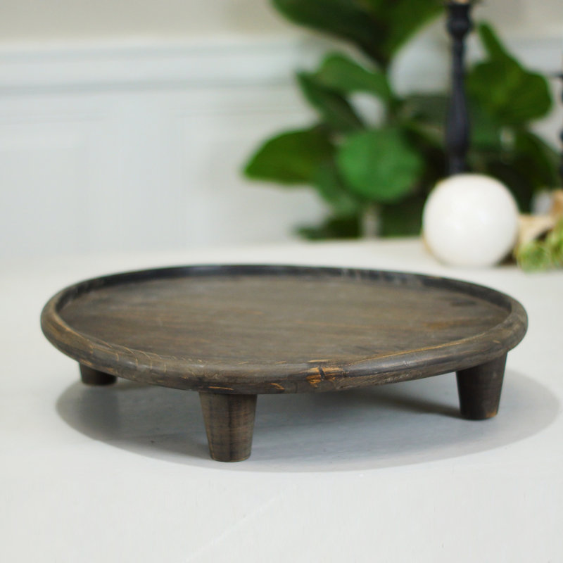 Montant rond en bois gris 16 po