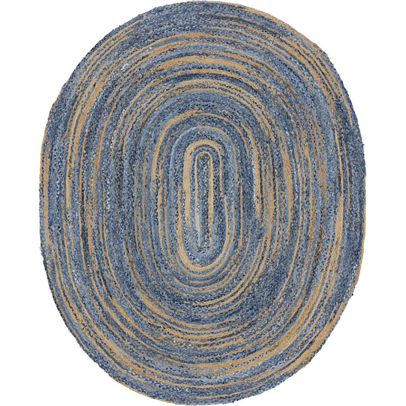 Callington Cotton Indoor Rug, Oval 8' x 10'
