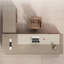 110.24"L-shape Executive Desk,2-drawer With a Lockable drawer-1793649696
