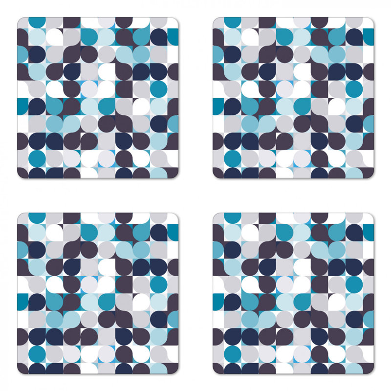 Sous-verre abstrait